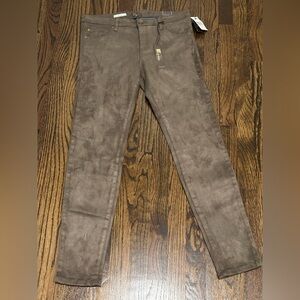 Kut from the Kloth Brown Suede-like 5 pocket pants